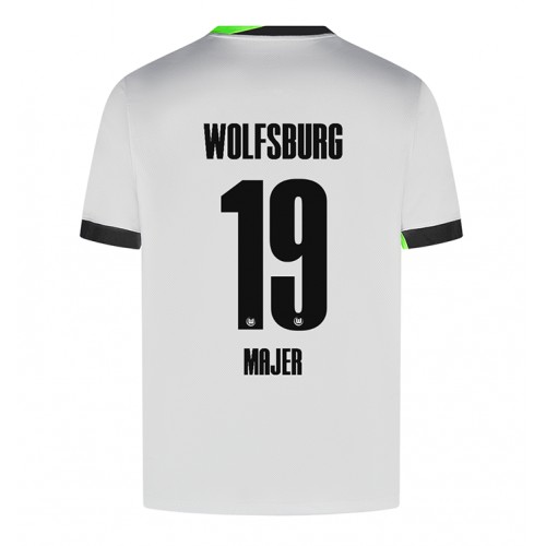 Fotballdrakt Herre Wolfsburg Lovro Majer #19 Tredjedrakt 2024-25 Kortermet